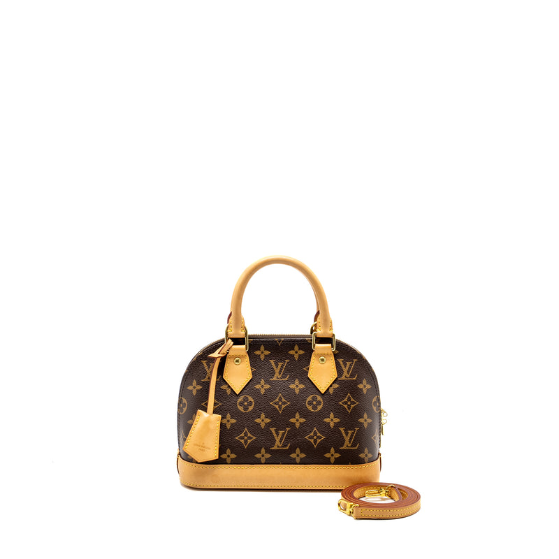 Louis Vuitton Alma BB Monogram Canvas GHW