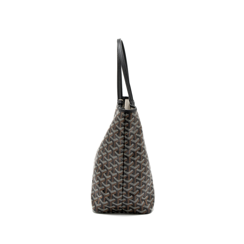 Goyard Saint Louis PM Tote Bag Goyardine Canvas SHW