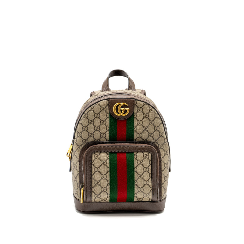 Gucci Small GG Ophidia Backpack GG Supreme Canvas/ Calfskin GHW