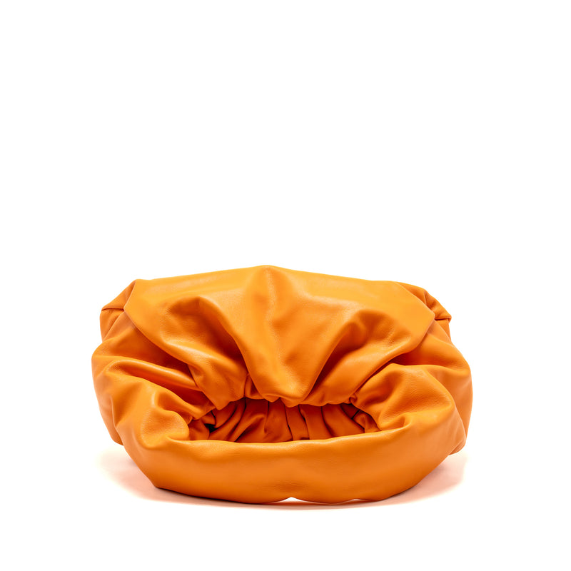 Bottega Veneta Shoulder Pouch Calfskin Orange GHW