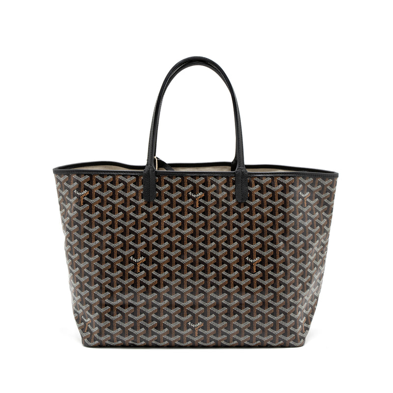 Goyard Saint Louis PM Tote Bag Goyardine Canvas SHW