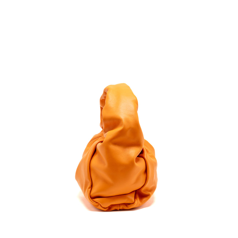 Bottega Veneta Shoulder Pouch Calfskin Orange GHW