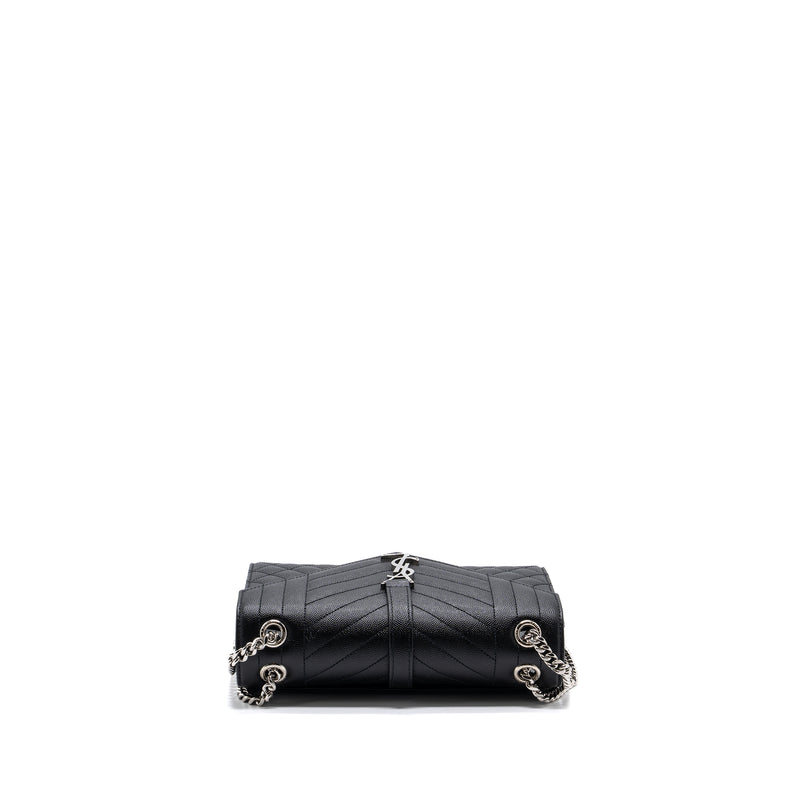 NEW Saint Laurent Envelope Wallet On Chain Bag Mixed Matelasse