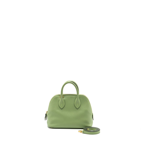 Hermes mini bolide evercolor vert criquet GWH stamp Z