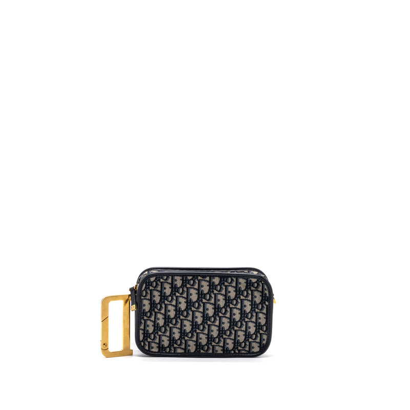 Dior discount jacquard pouch