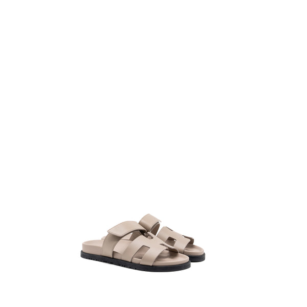 Hermes size 36 chypre sandal beige mastic