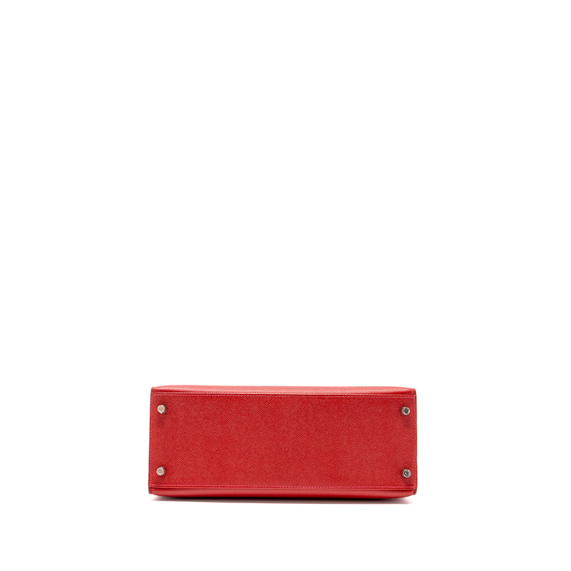 Hermes Kelly 28 Epsom Q5 Rouge Casaque SHW Stamp T