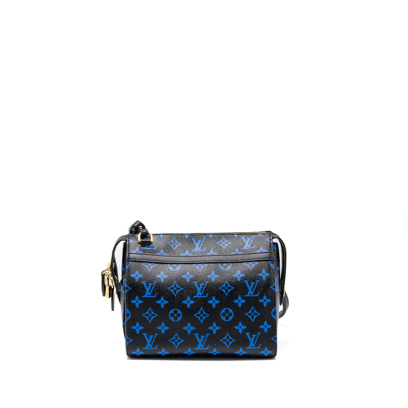 Louis Vuitton Speedy Amazon Coloured Monogram Canvas Blue/Black GHW