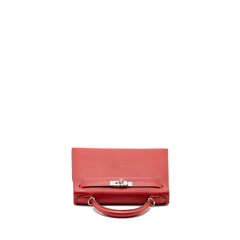 Hermes Kelly 28 Epsom Q5 Rouge Casaque SHW Stamp T