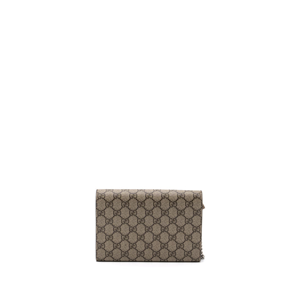 Gucci Dionysus Wallet On Chain GG Supreme Canvas SHW