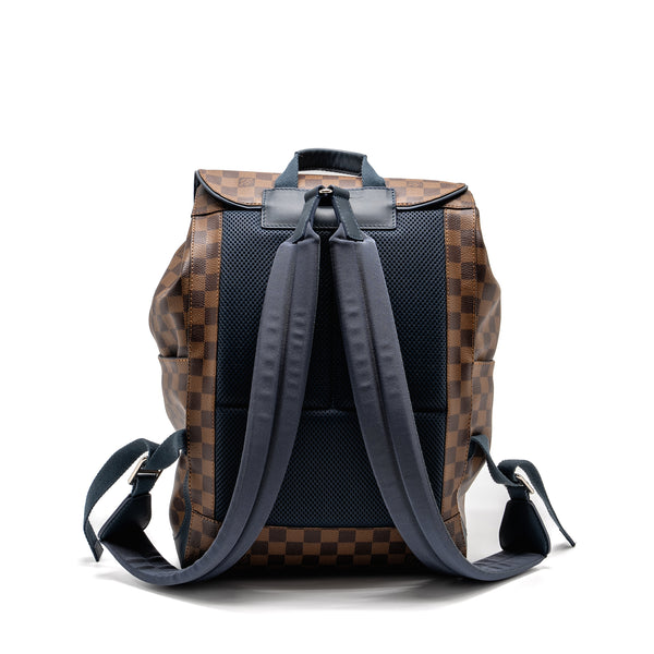 Louis Vuitton Runner Backpack Damier Ebene Canvas/Leather SHW