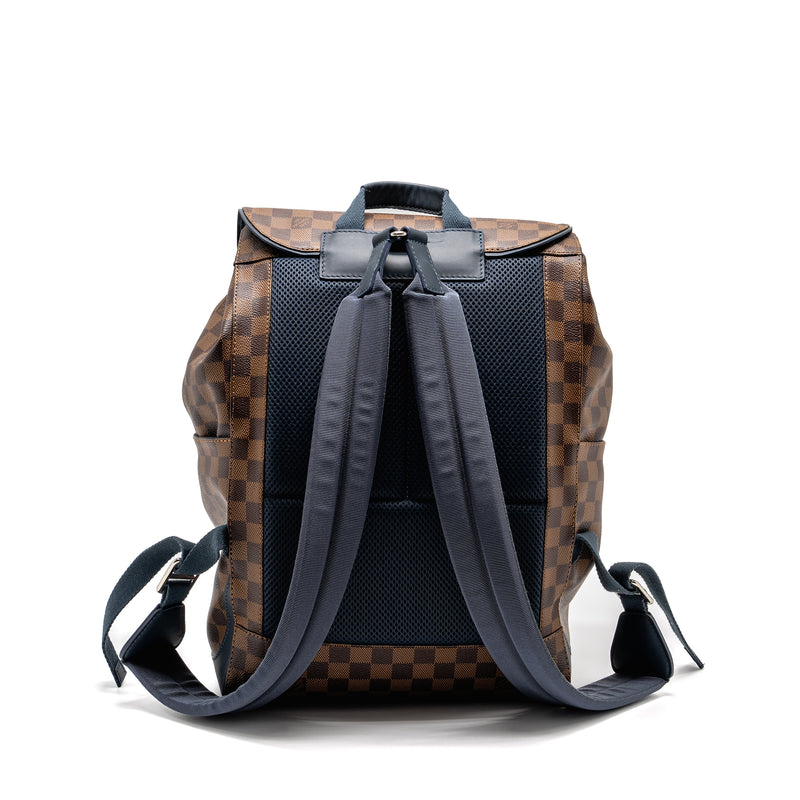 Louis Vuitton Runner Backpack Damier Ebene Canvas/Leather SHW