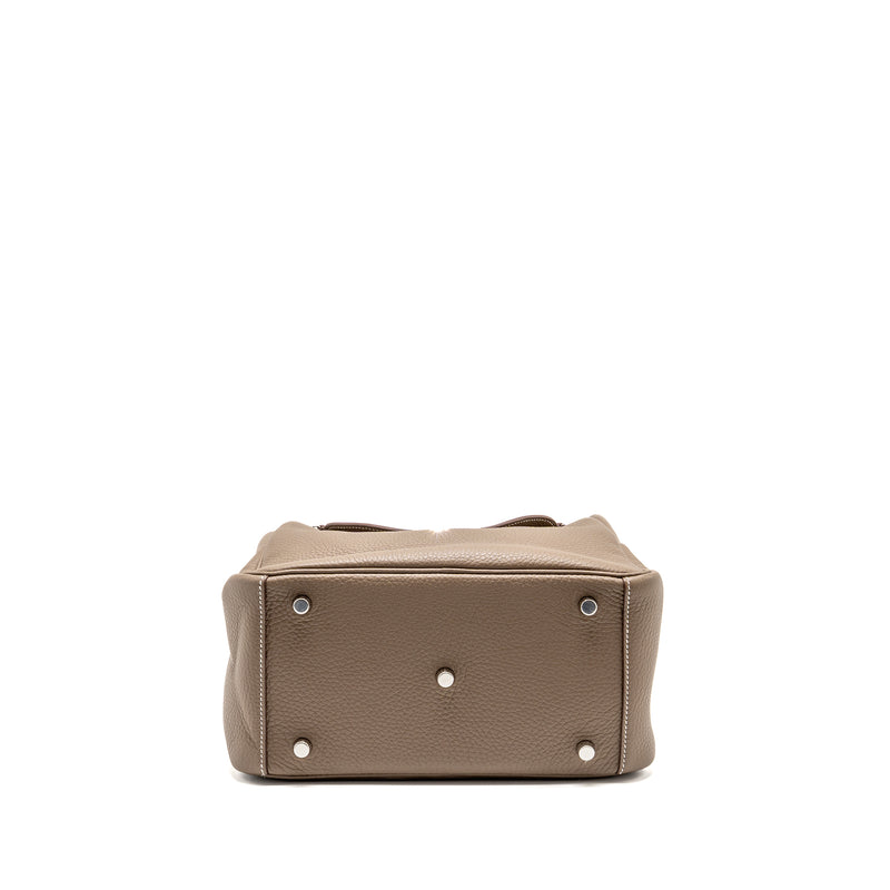 HERMES Lindy 26 Clemence Etoupe SHW Stamp U