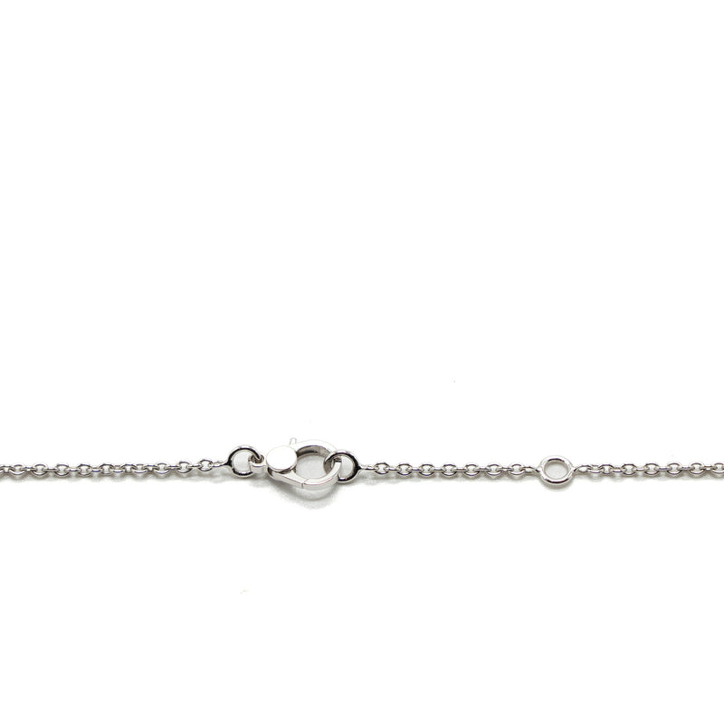 Hermes finesse pendant white gold with diamonds