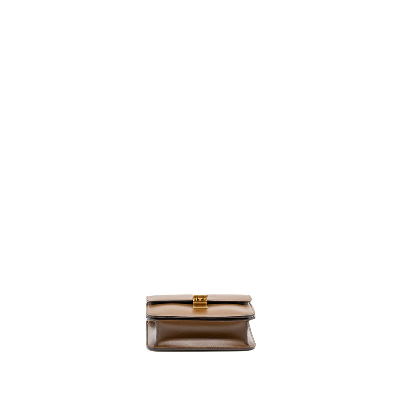 Celine Teen classic box bag calfskin brown GHW