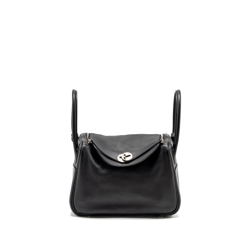 Hermes Lindy 26 Swift Black SHW Stamp X