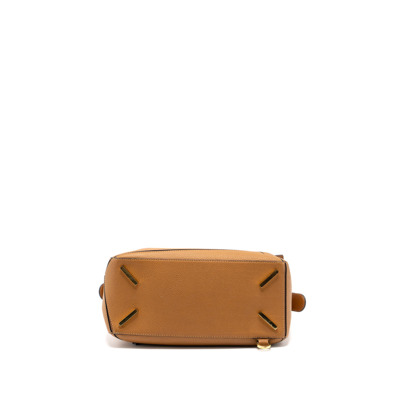 Loewe Medium Puzzle Bag in Grained Calfskin Gold GHW