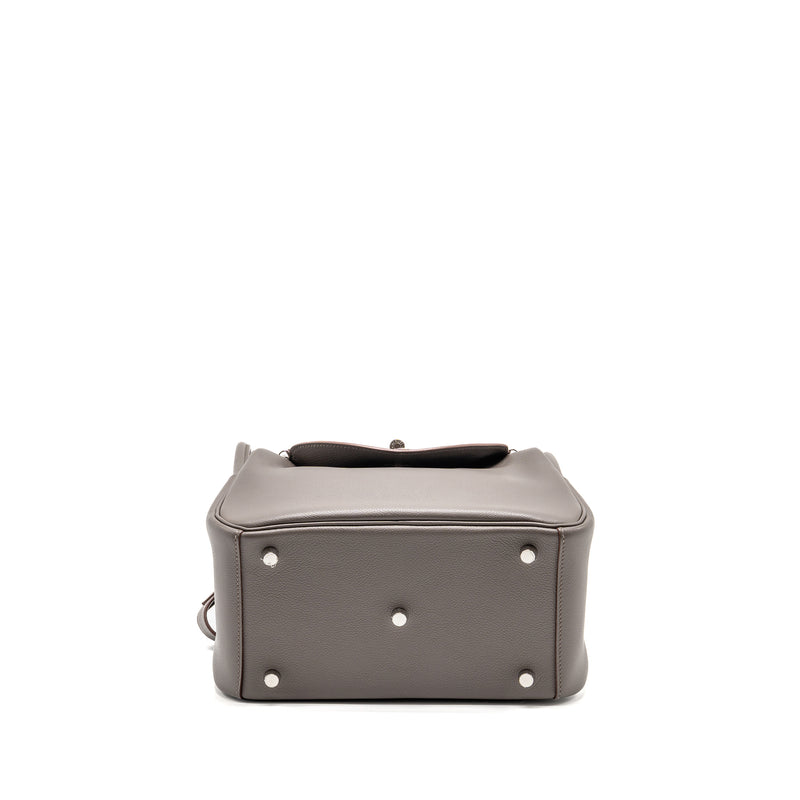 Hermes Lindy 26 Evercolor 8F Gris Etain SHW Stamp Z