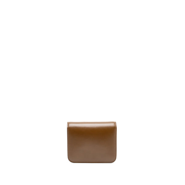 Celine Teen classic box bag calfskin brown GHW