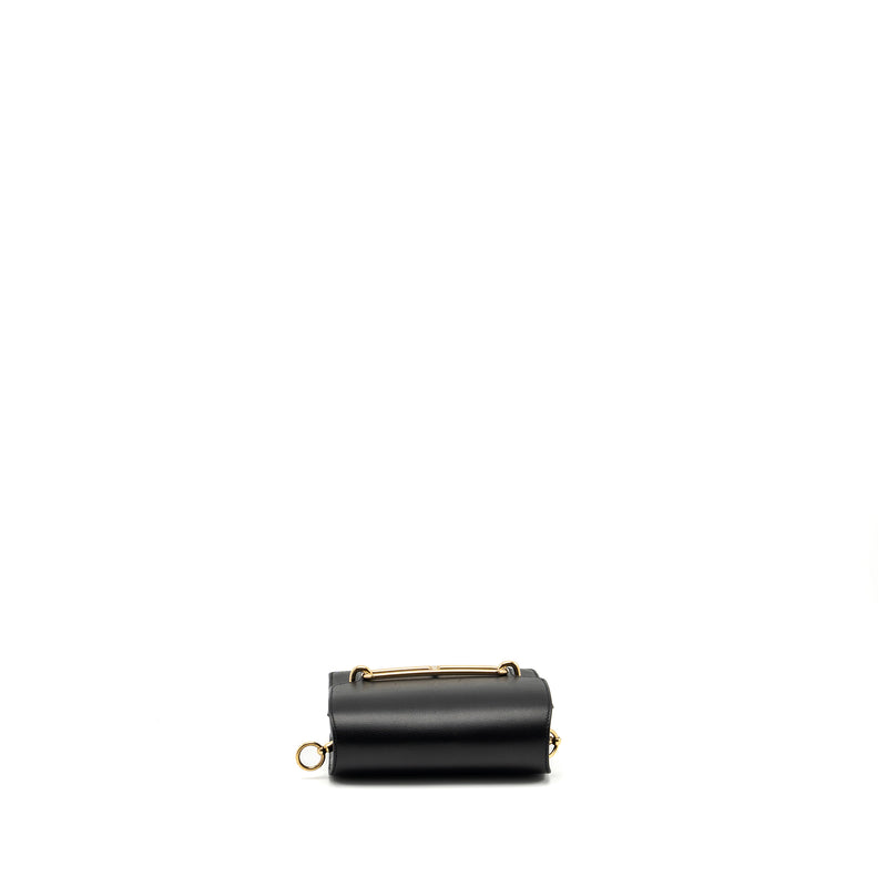 Hermes Mini Roulis evergraine Black LGHW stamp Z