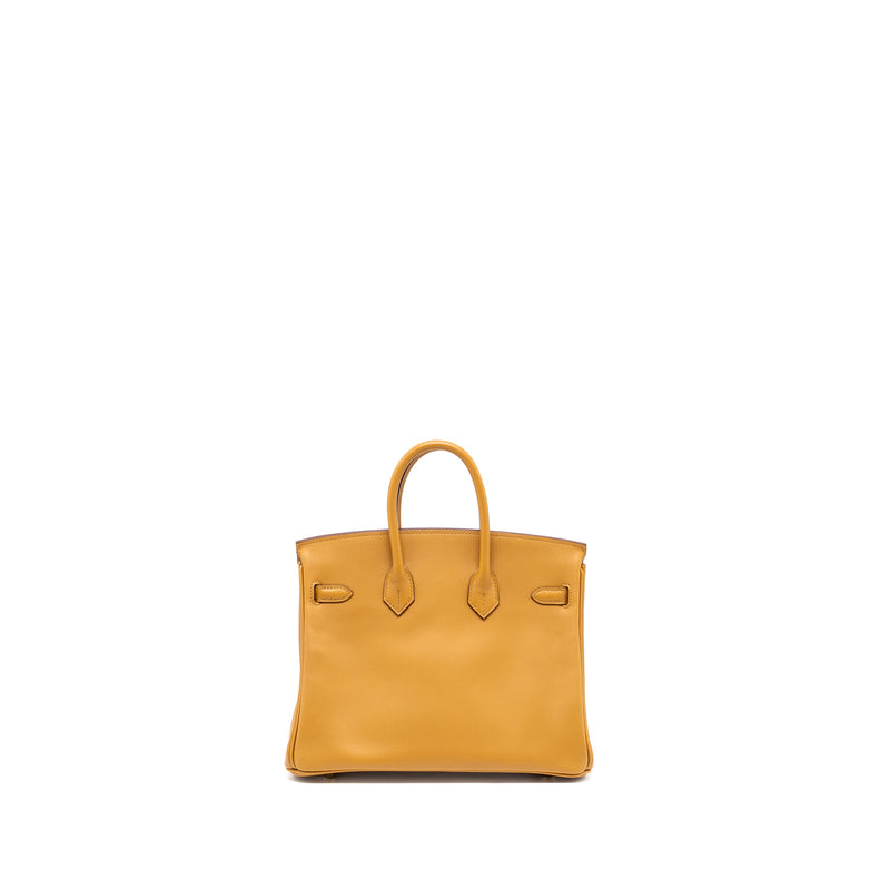 Hermes Birkin 25 Swift Sesame GHW Stamp Y