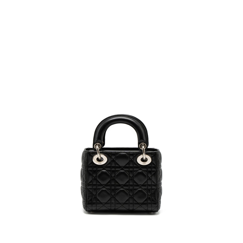 Dior Mini Lady Dior Lambskin Black SHW