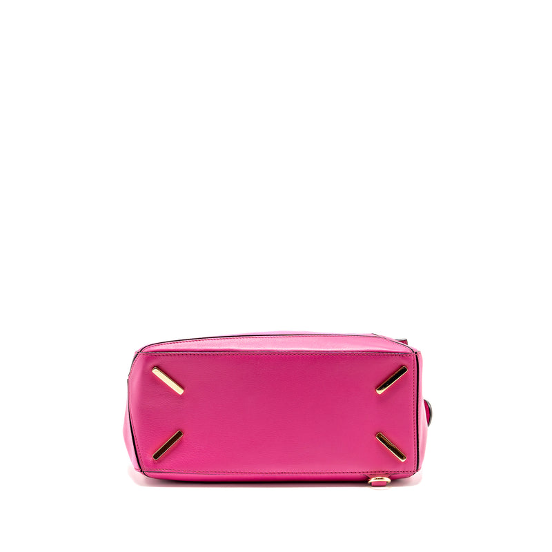 Loewe Medium Puzzle Bag Calfskin Fuchsia GHW