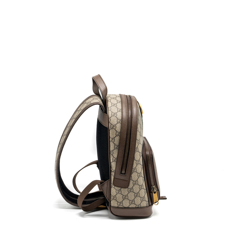 gucci knockoff mini.backpack Ophidia Small GG Supreme Canvas Backpack Beige 547965 Double adjsutable shoulder straps Gucci | Women Flora GG