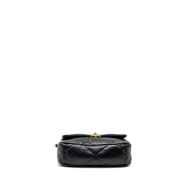 Chanel Small 19 Bag Lambskin Black Multicolour Hardware (Microchip)