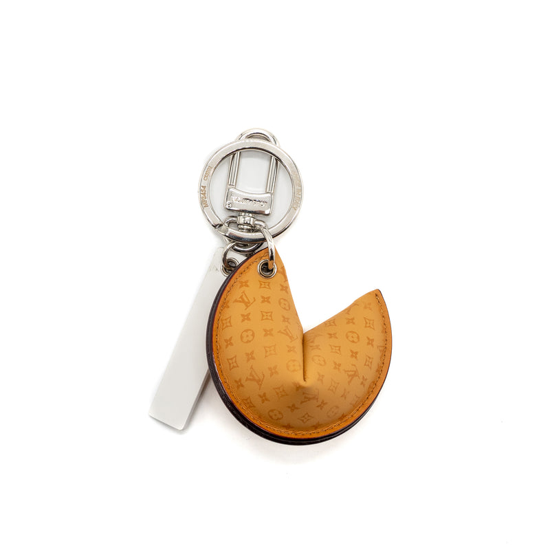 Louis Vuitton Monogram Leather LV Fortune Cookie Bag Charm Key
