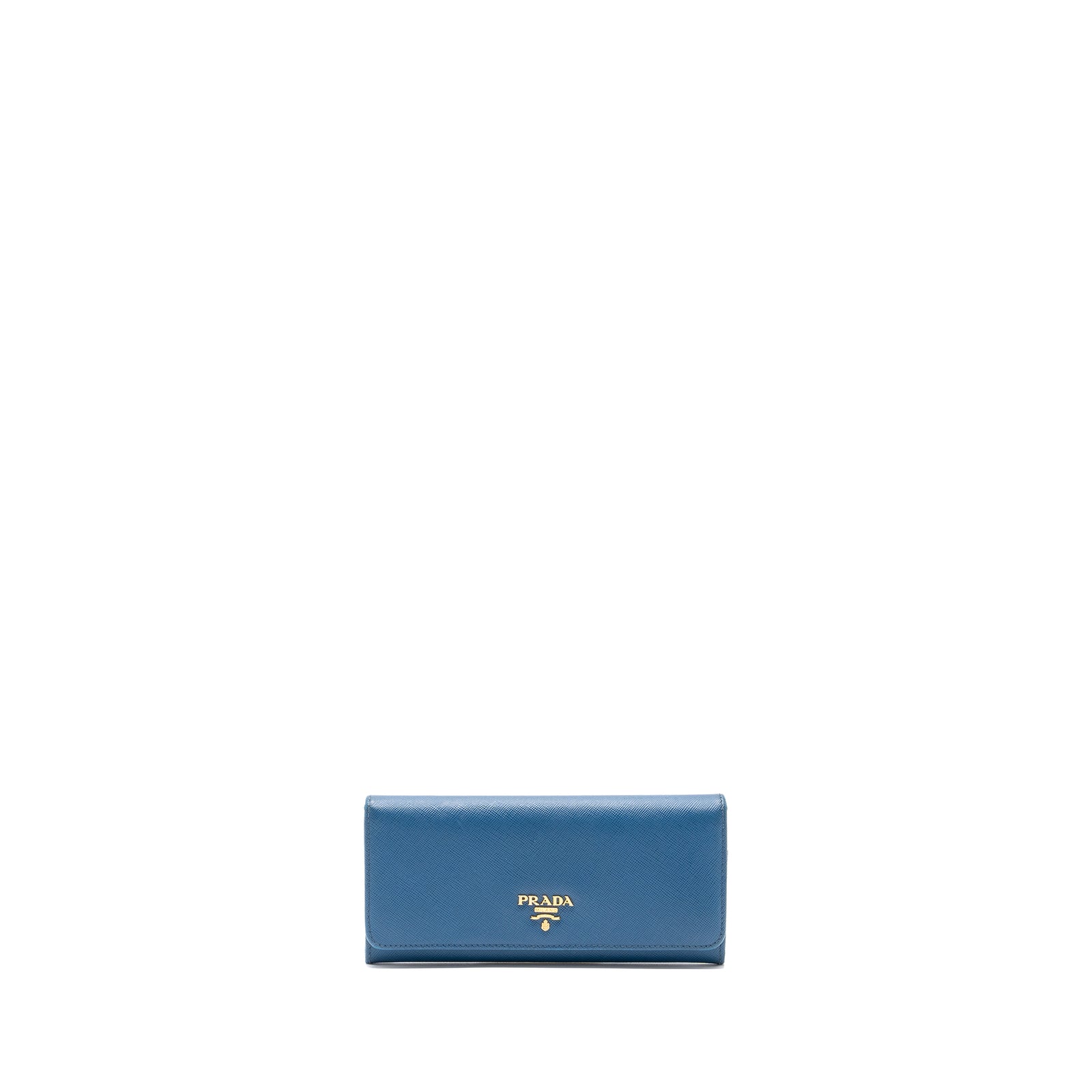 小物 PRADA Saffiano Gamaguchi Long Wallet Prada Saffiano Leather Long Wallet - Consigned Designs