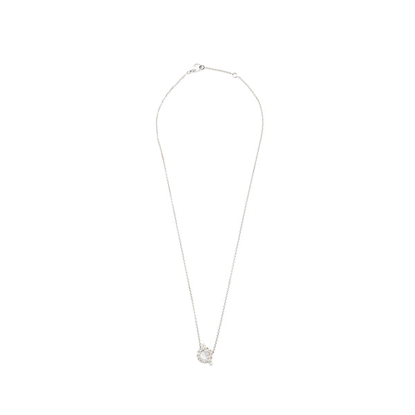 HERMES FINESSE NECKLACE WHITE GOLD DIAMONDS