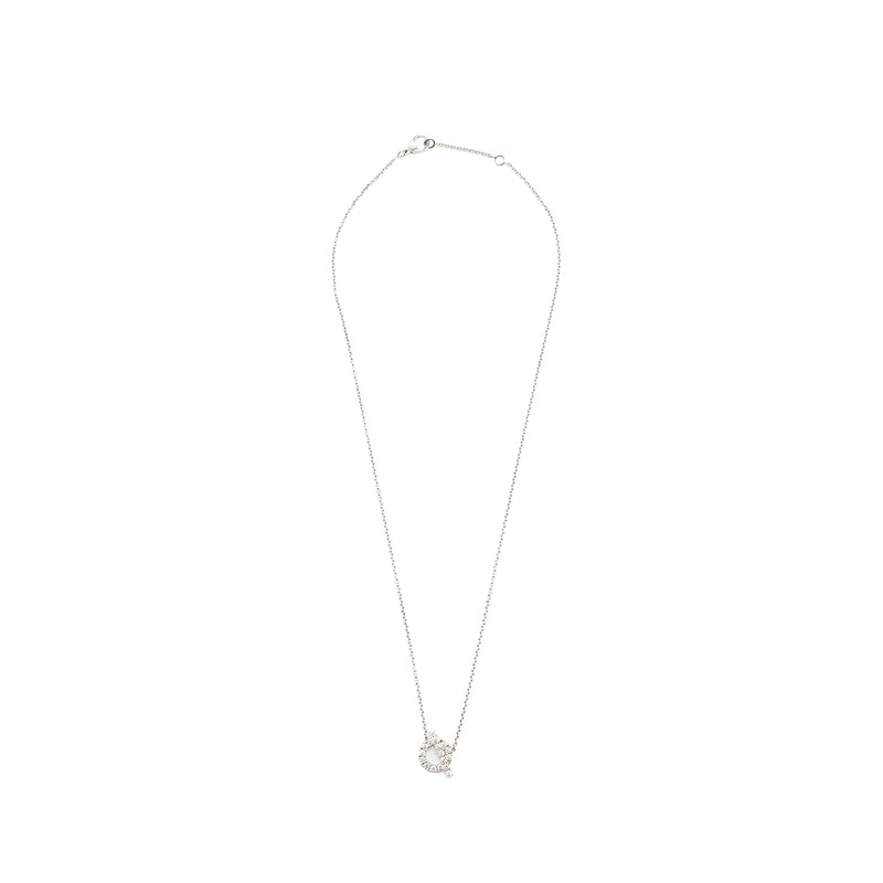 HERMES FINESSE NECKLACE WHITE GOLD DIAMONDS