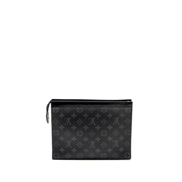 Louis Vuitton Pochette Voyage Monogram Canvas Black SHW