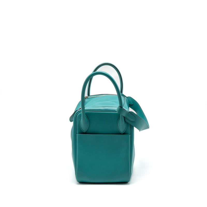 Hermes Lindy 30 Swift 7F Blue Paon SHW Stamp X
