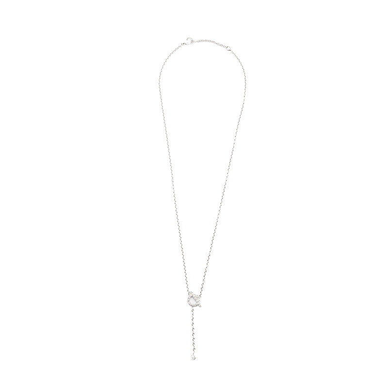 Hermes Finesse Necklace White Gold With Diamonds