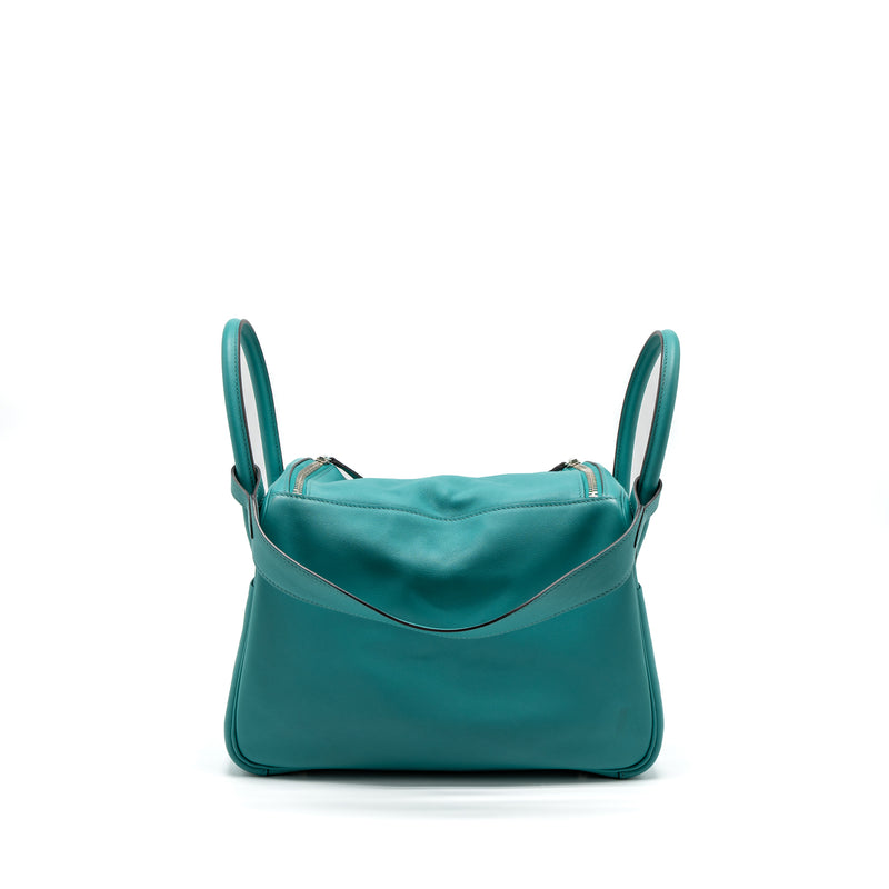 Hermes Lindy 30 Swift 7F Blue Paon SHW Stamp X