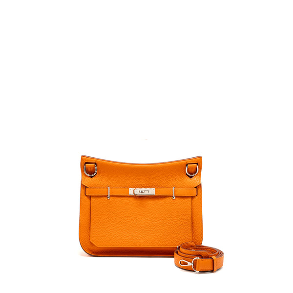 Hermes Jypsiere 28 Clemence Orange SHW