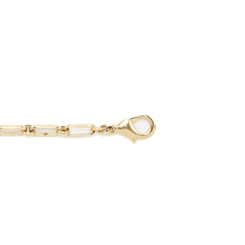 Chanel Ring Bracelet Letter/Pearl/Crystal Light Gold Tone