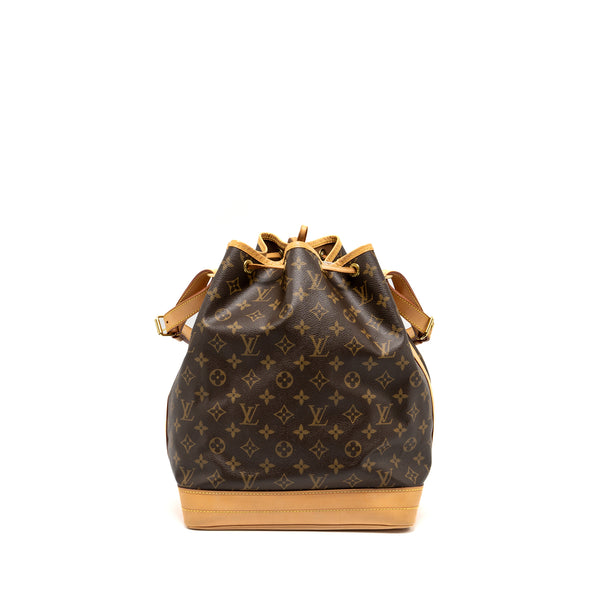 Louis Vuitton noe bucket bag monogram canvas GHW