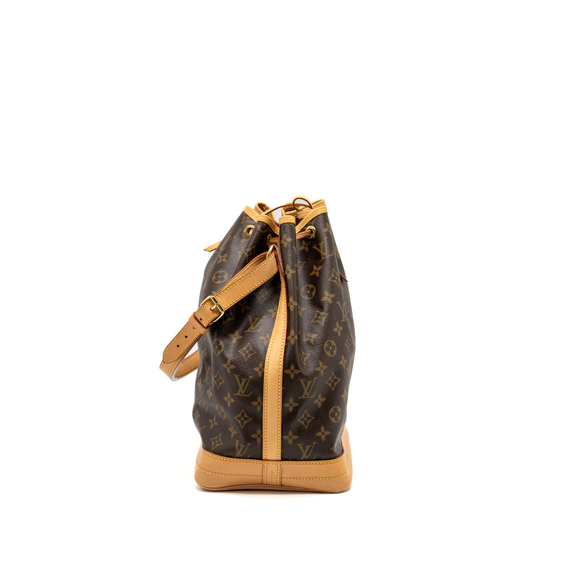 Louis Vuitton noe bucket bag monogram canvas GHW