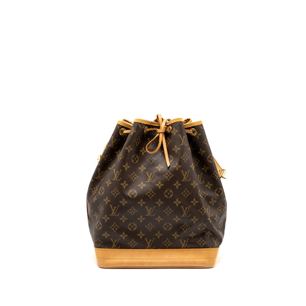 Louis Vuitton noe bucket bag monogram canvas GHW