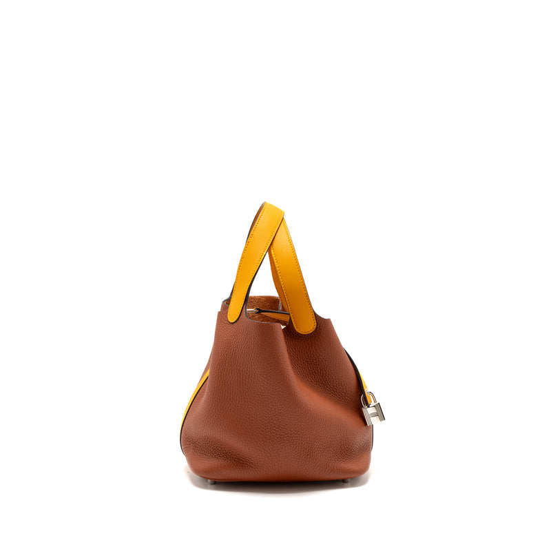 Hermes Picotin 18 Lock Bag Clemence Multicolour SHW Stamp X