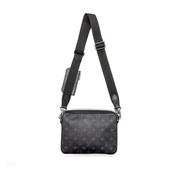 Louis Vuitton Trio Messenger Bag Monogram Eclipse SHW