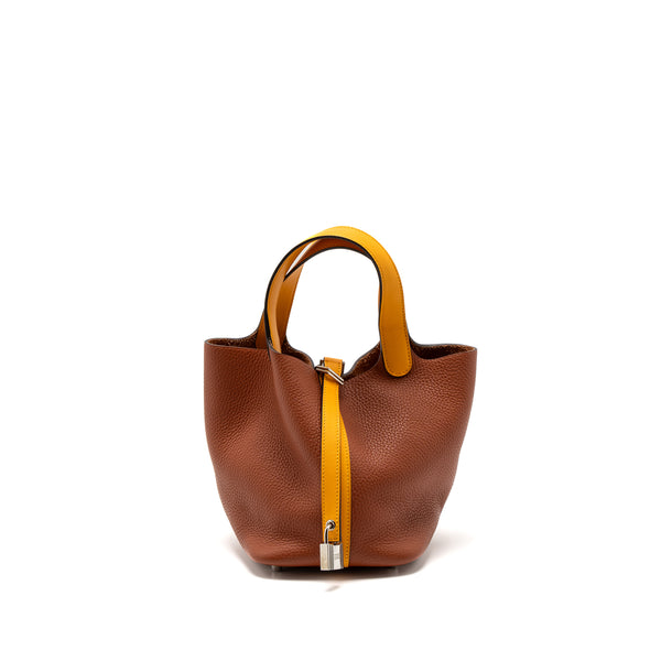 Hermes Picotin 18 Lock Bag Clemence Multicolour SHW Stamp X