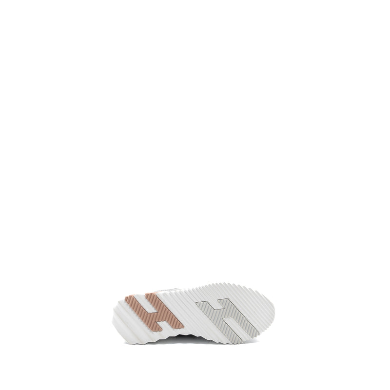 Hermes Size 38 Femme Bouncing Sneaker Gris Lulea/ Blanc