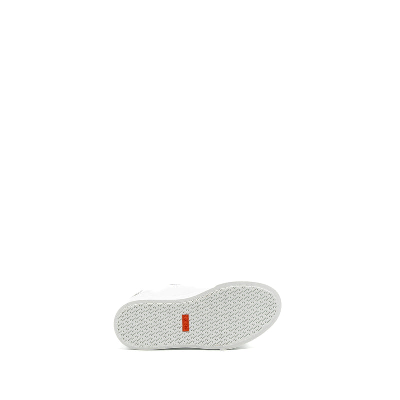 Hermes Size 35 Day Sneakers Calfskin White RGHW