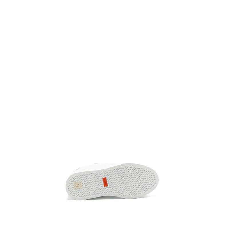 Hermes Size 35 Day Sneakers Calfskin White RGHW
