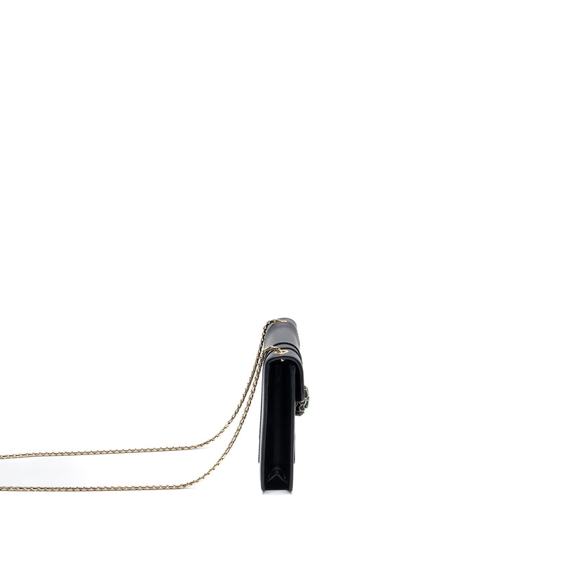 Bvlgari serpenti forever crossbody bag calfskin black LGHW