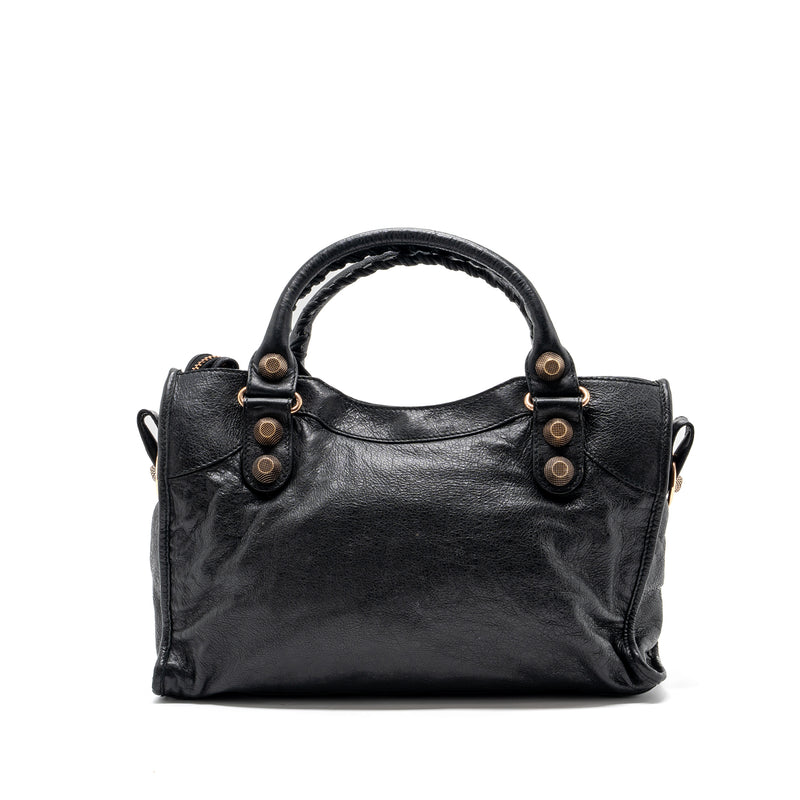 Balenciaga giant city bag leather black RGHW